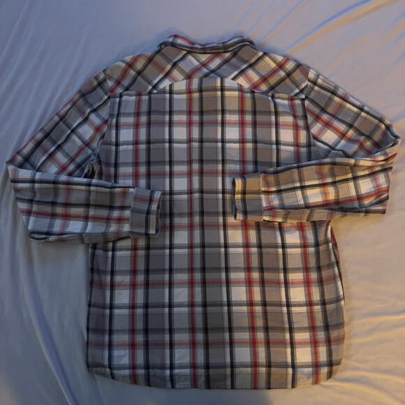 Levi's Modern Western Plaid Men's Cowboy Pearl Snap Long Sleeve Button Up Shirt - Picture 2 of 8